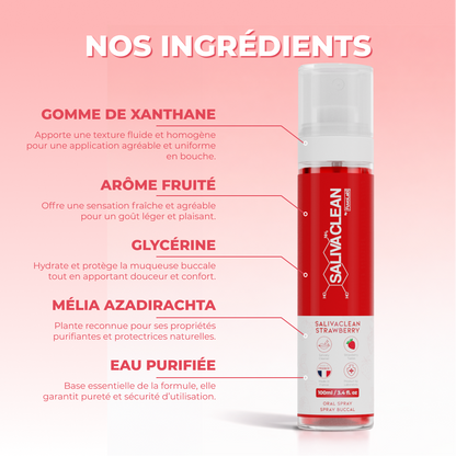 Nettoyant salivaire SalivaClean resultat
salive nettoyee