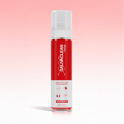 Nettoyant salivaire instantane SalivaClean saveur Fraise flacon 100ml
